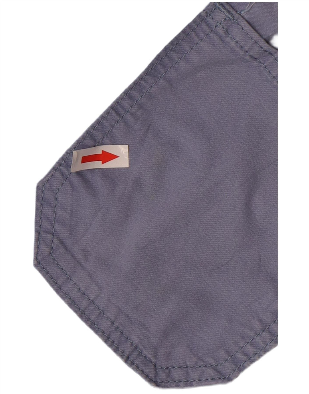 Calça capri feminina Lee de cintura média e ajuste relaxado EUA 8 médio W32 L21 azul