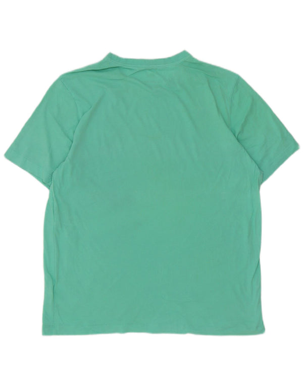 Camiseta masculina Nike Top XL algodão turquesa