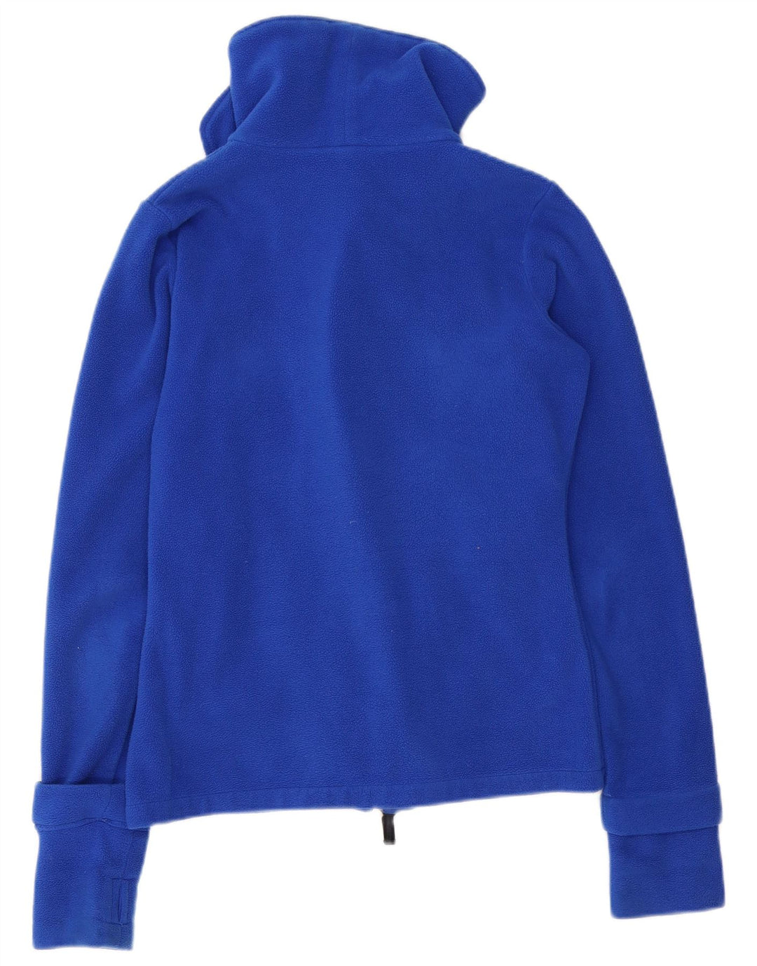 Jaqueta feminina de lã gráfica BENCH UK 14 poliéster azul médio