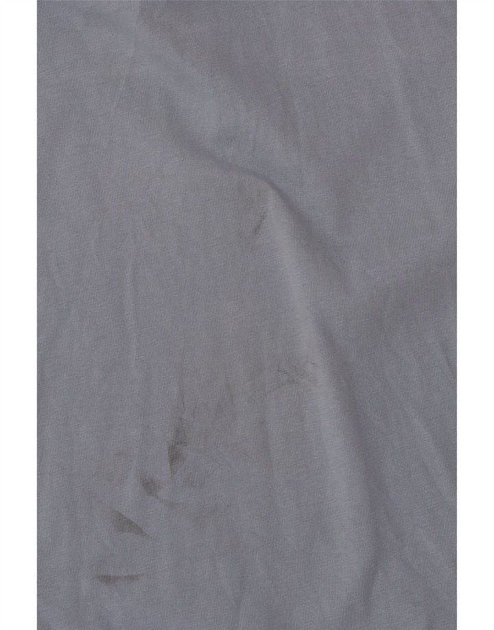 Camisa pólo geográfica masculina NAPAPIJRI grande azul