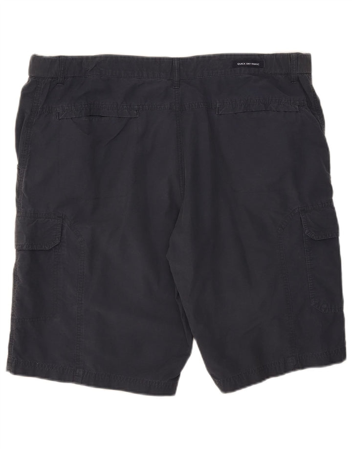Shorts cargo masculino Marks & Spencer W40 XL azul marinho