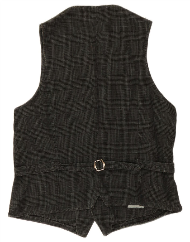 Colete masculino BOGGI médio verde houndstooth