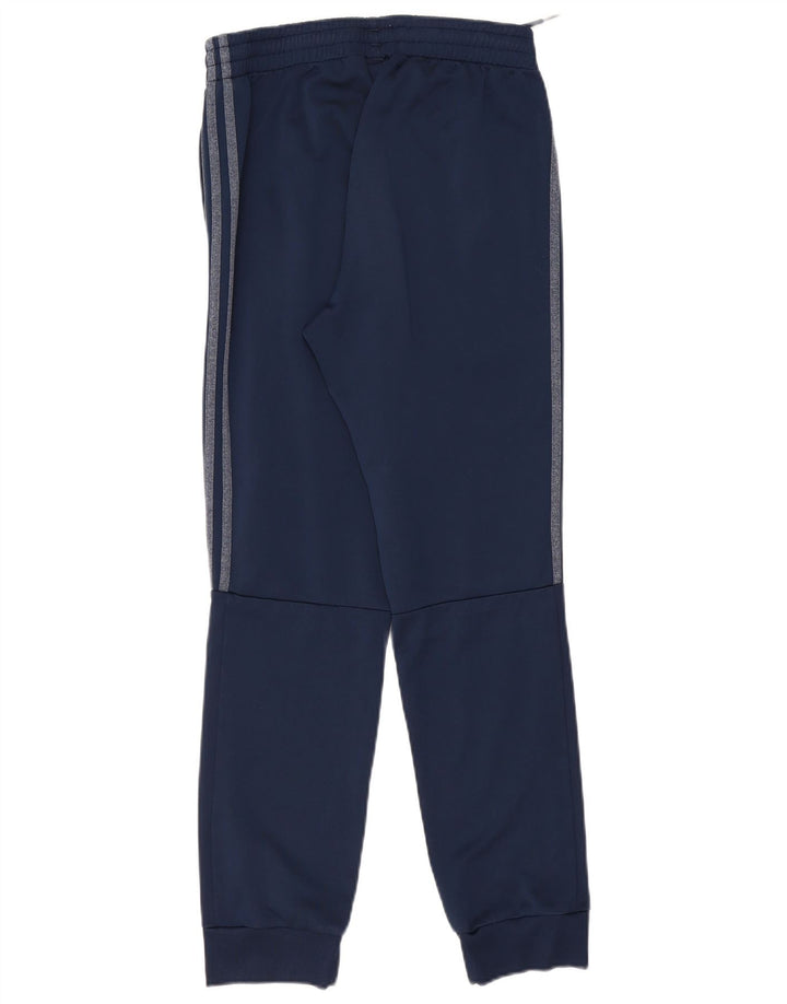 Adidas Mens Treino Calças Joggers Médio Azul Marinho Poliéster