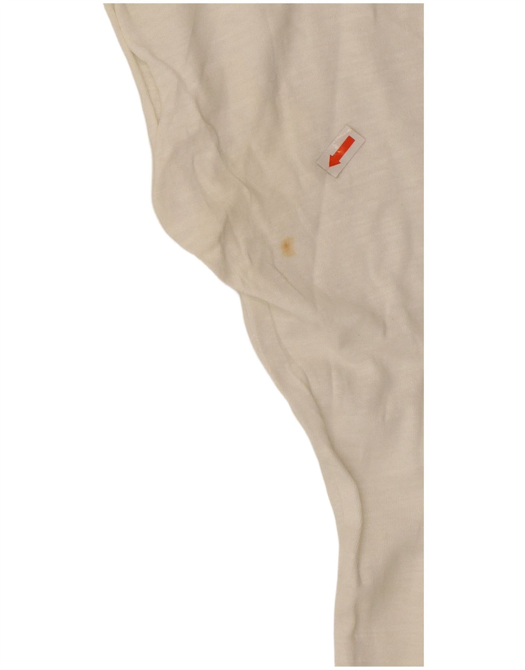 Camiseta feminina TOMMY HILFIGER com estampa grande grande Reino Unido 10 pequena branca