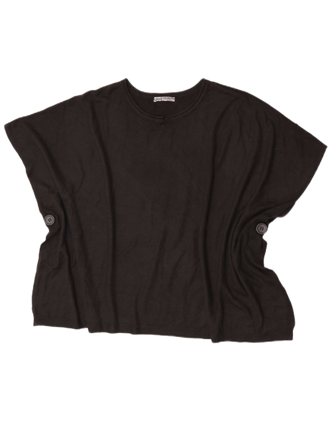 Poncho feminino Marks & Spencer tamanho único preto