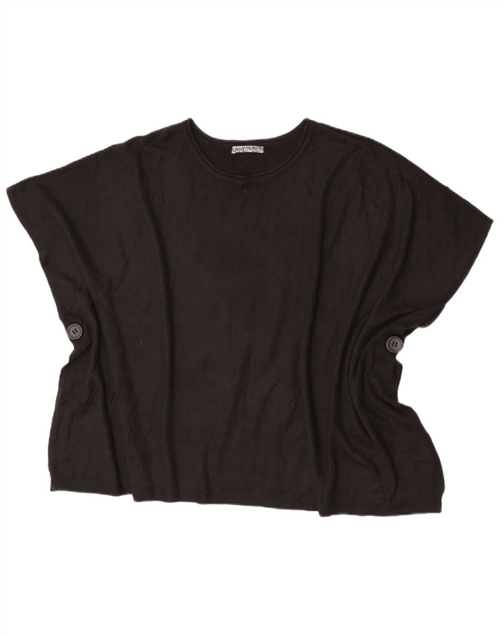 Poncho feminino Marks & Spencer tamanho único preto