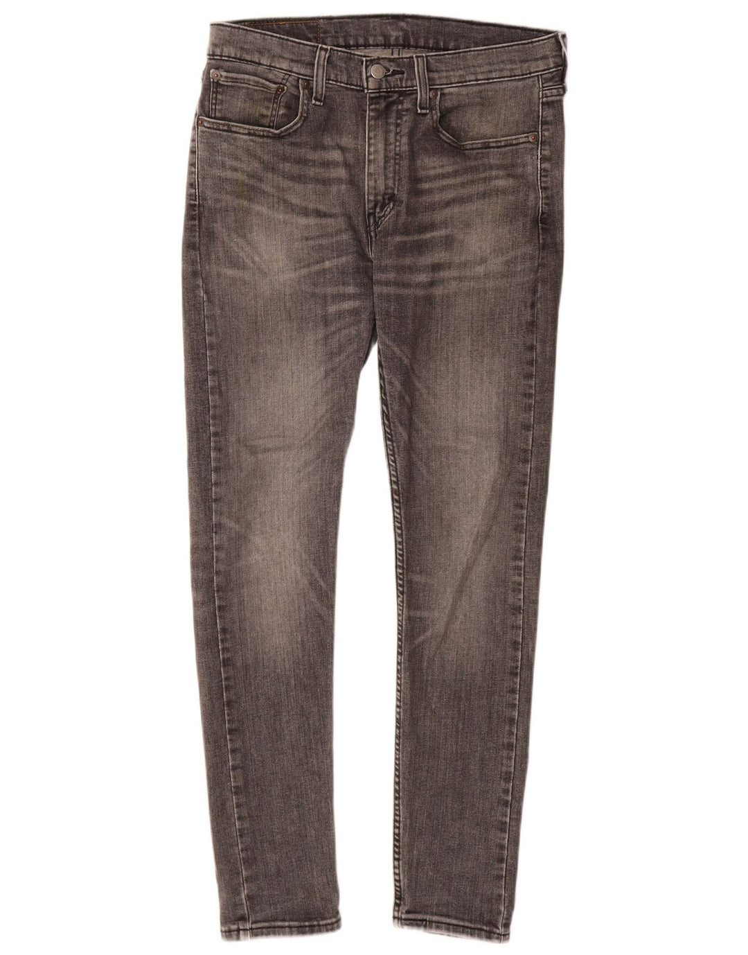 Jeans skinny masculino Levi's W32 L29 algodão cinza