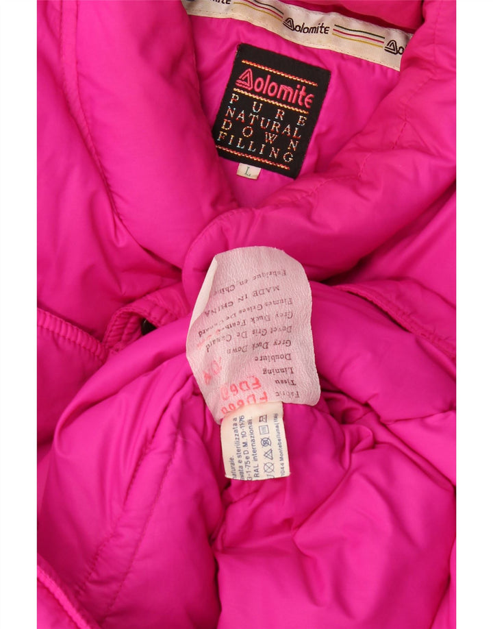 Colete acolchoado masculino Dolomite UK 40 grande rosa