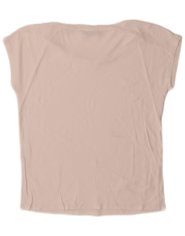 Camiseta feminina Max & Co. UK 14 médio branco