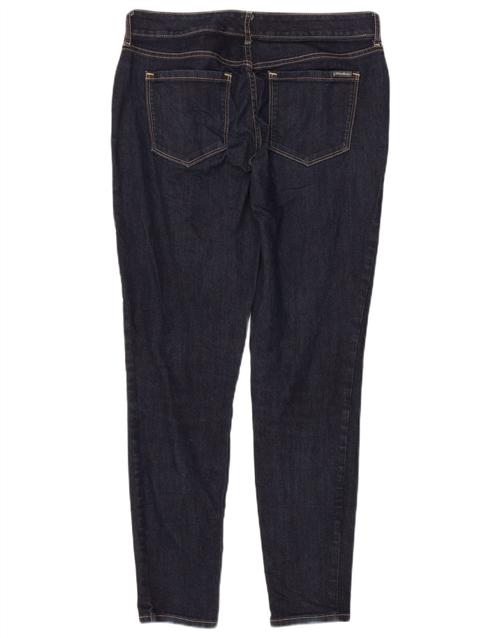 Eddie Bauer Jeans Skinny Feminino EUA 6 Médio W32 L29 Azul Marinho