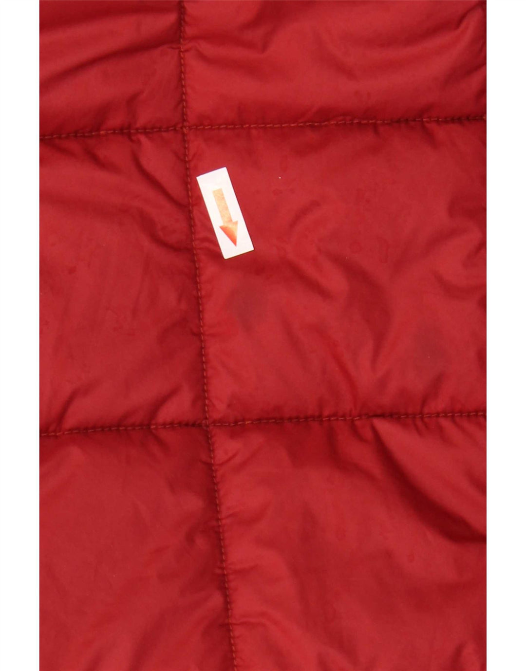 Jaqueta masculina acolchoada com capuz G-Star UK 40 grande poliéster vermelho