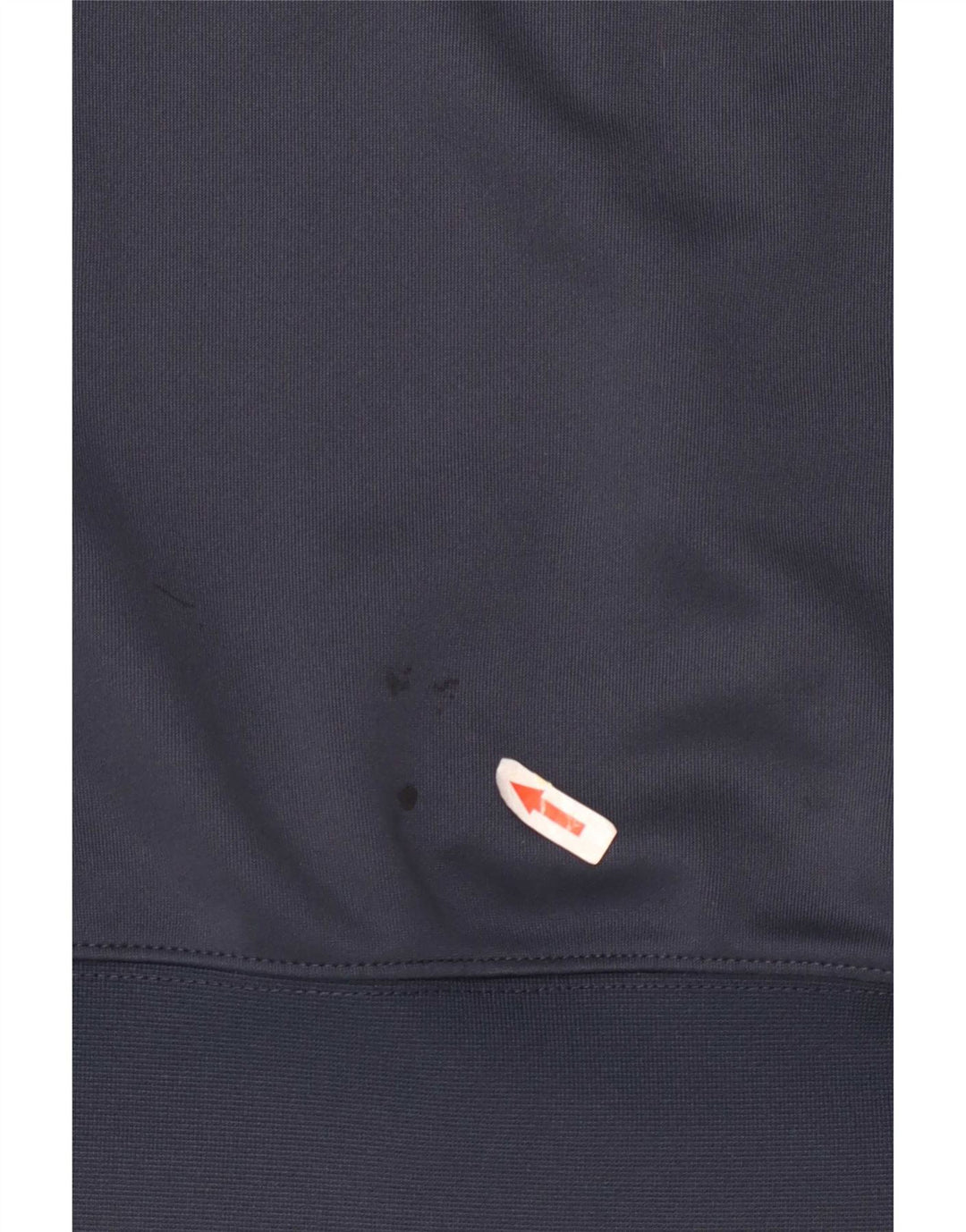 Suéter Nike masculino com capuz e zíper pequeno azul marinho colorido bloco de poliéster