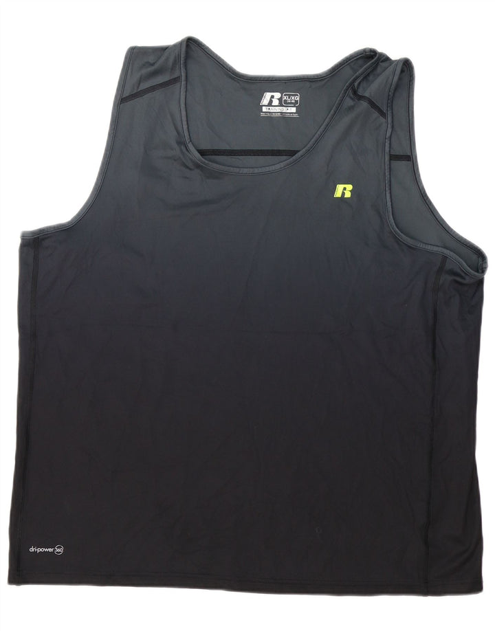 Colete masculino RUSSELL ATLÉTICO Top UK 46/48 XL poliéster preto