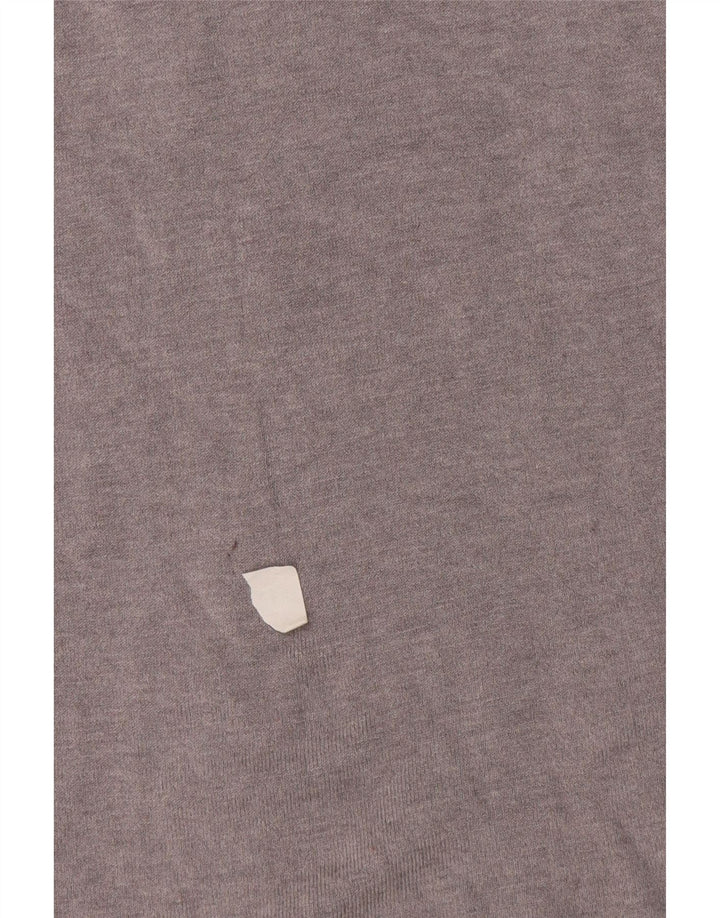 Zara Vestido feminino sem mangas sem mangas UK 12 cinza médio