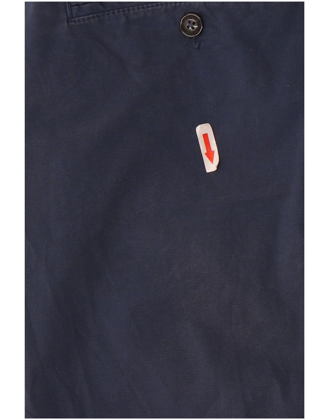 North Sails Mens Regular Fit Chino Shorts W33 Médio Azul Marinho Algodão
