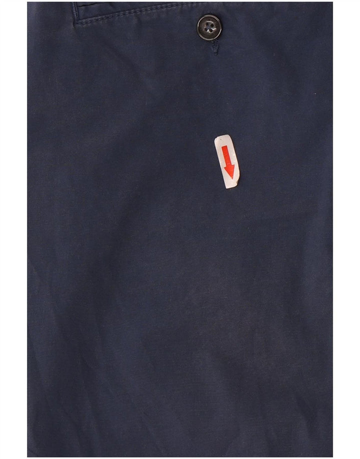 North Sails Mens Regular Fit Chino Shorts W33 Médio Azul Marinho Algodão