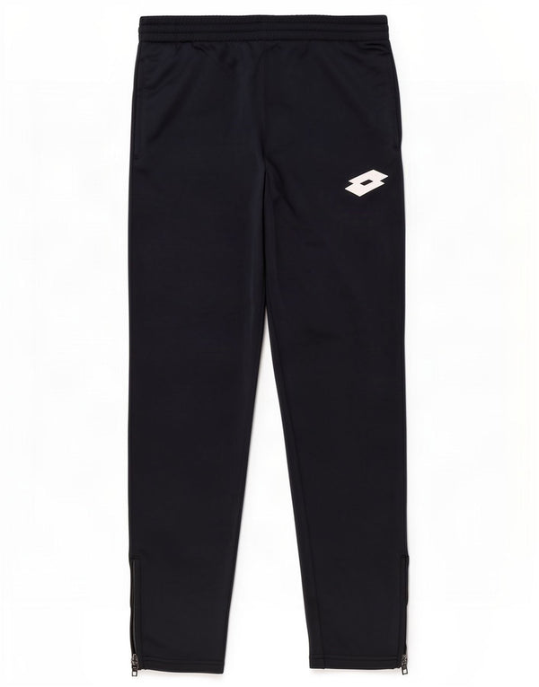 Calça de treino feminina Lotto UK 14 grande poliéster azul marinho