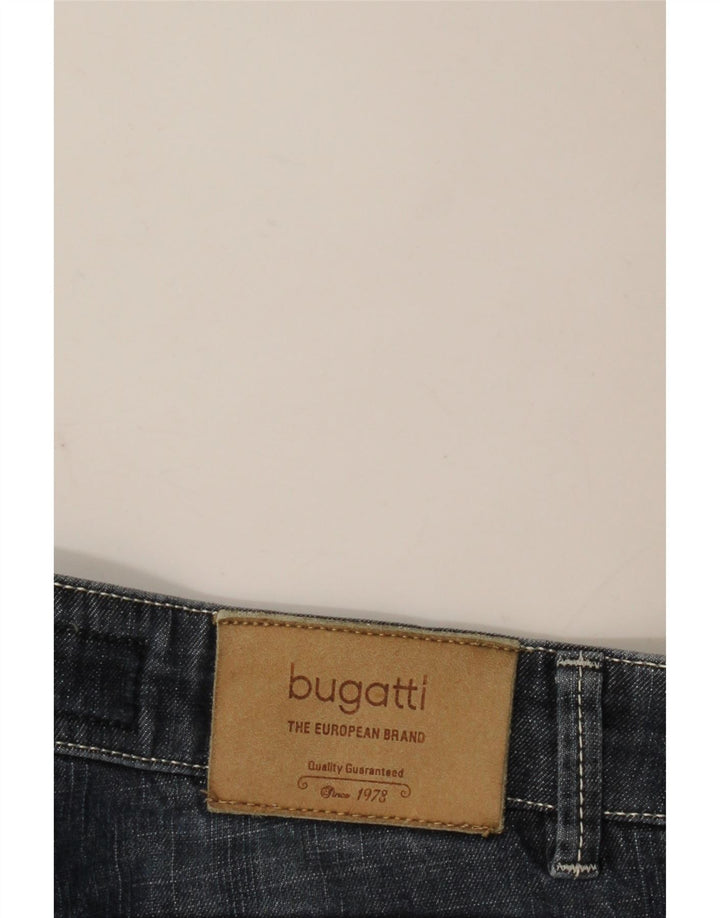 Jeans retos femininos Bugatti W32 L28 azul