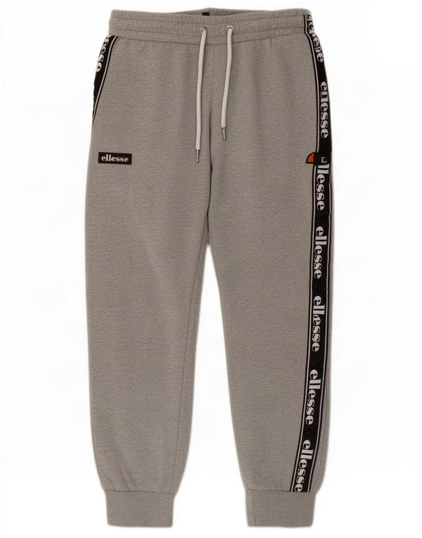 Ellesse Womens Tracksuit Trousers Joggers UK 8 Small Grey Colourblock
