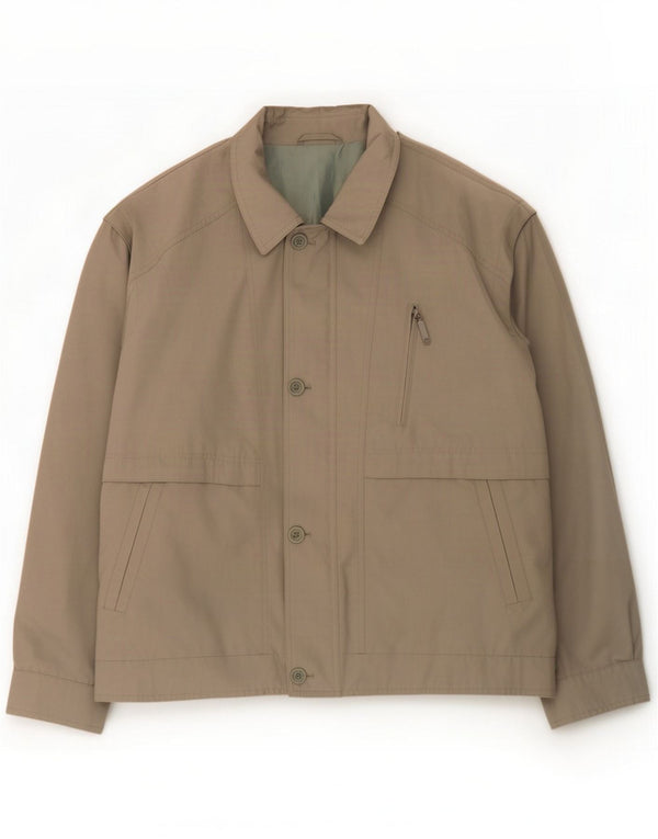 Vintage Mens Utility Jacket UK 42 XL Cinza