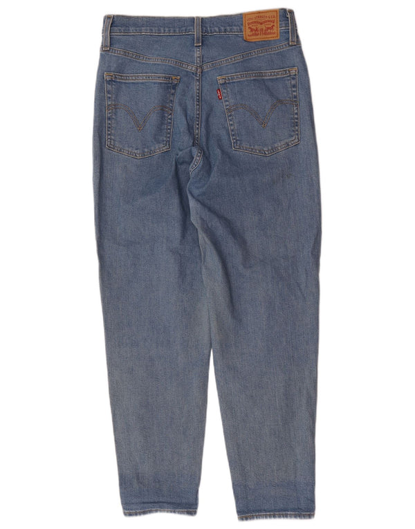 Calça jeans feminina Levi's Mom Jean cintura alta cônica W29 L27 algodão azul