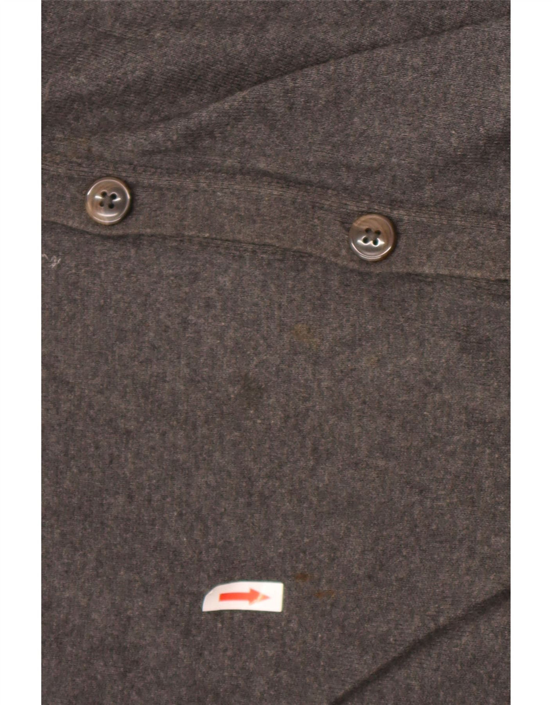 Suéter cardigã masculino Marks & Spencer grande algodão cinza