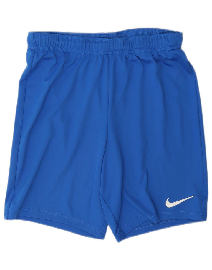 Nike Mens Dri Fit Sport Shorts Médio Azul Poliéster