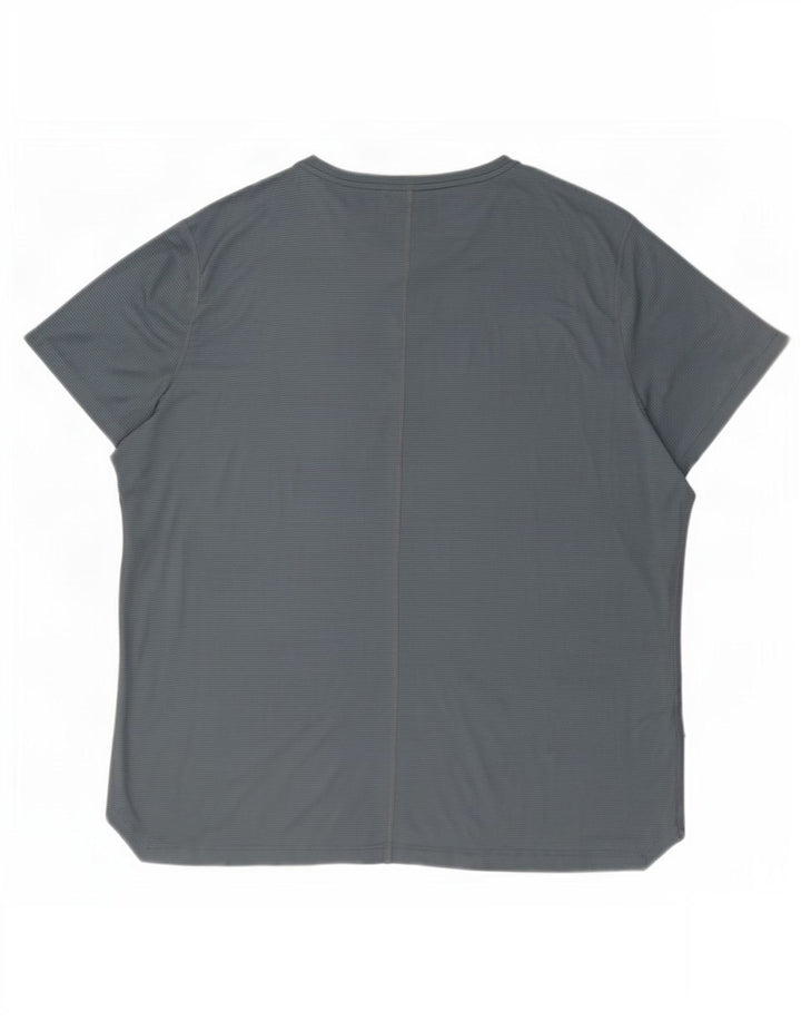 Camiseta masculina Asics Top 2XL poliéster azul marinho