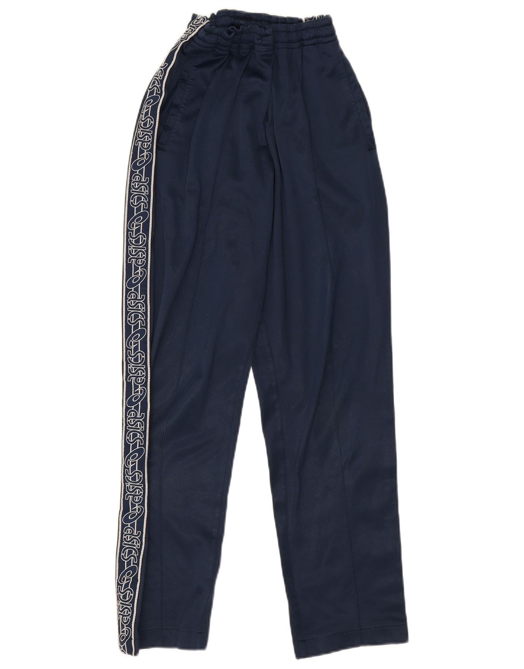 Calça de treino masculina Asics Graphic pequena azul marinho