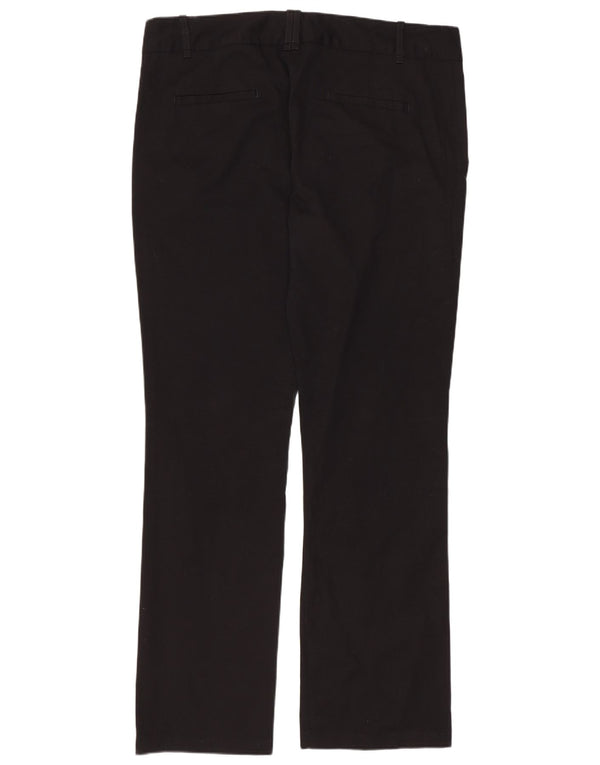 Zara Calça Chino Feminina EU 44 Grande W34 L31 Preta