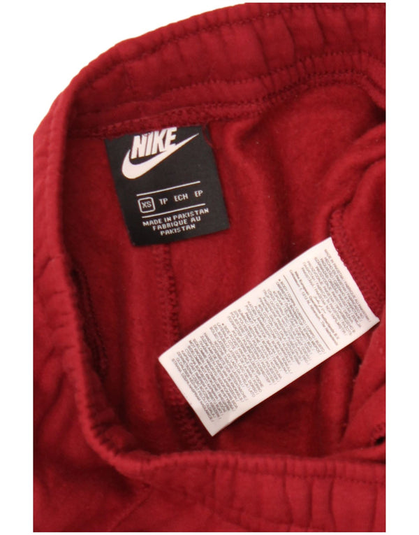 Nike Mens Calças de treino Joggers XS Borgonha Algodão
