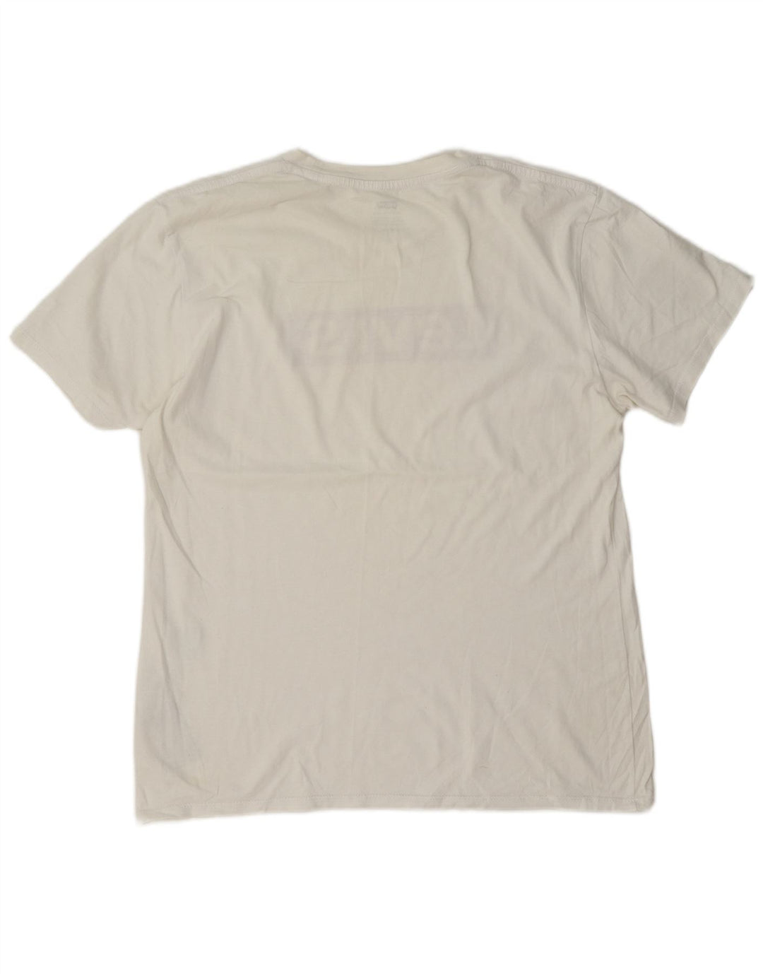 Camiseta gráfica masculina Levi's Top médio algodão branco