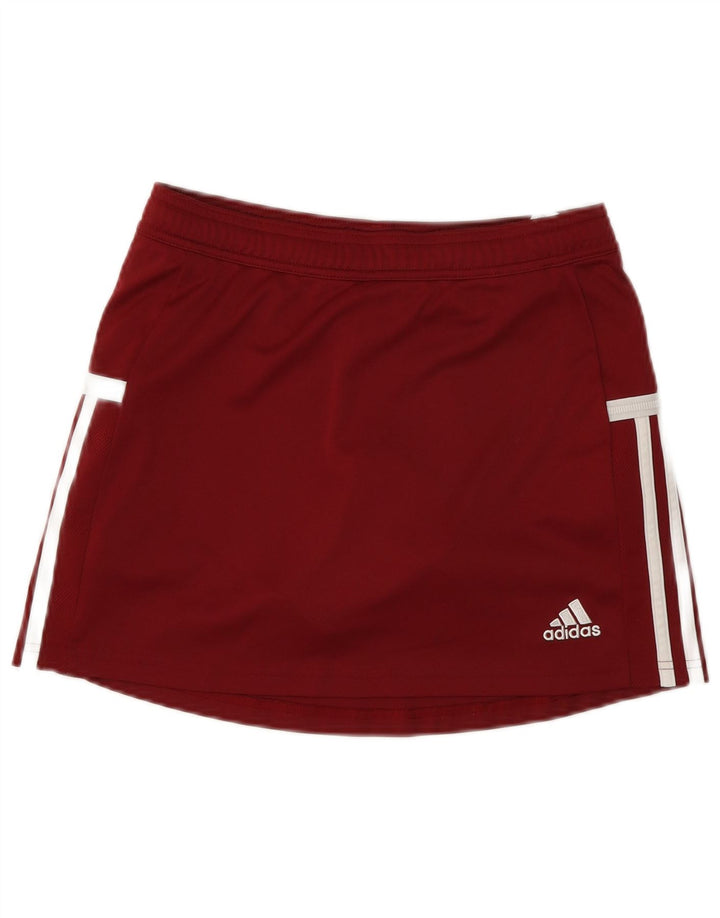 Adidas Womens Aeroready Skort UK 8/10 Pequeno Poliéster Borgonha