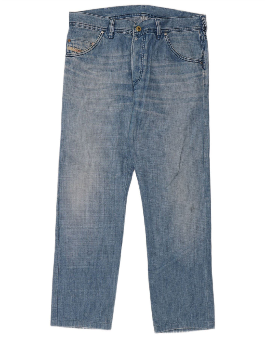 Jeans retos masculinos Diesel W31 L28 algodão azul