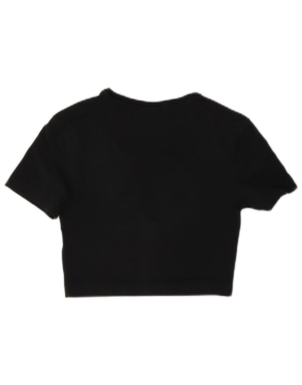 Camiseta Nike Feminina Crop Graphic Top UK 6 XS Preto