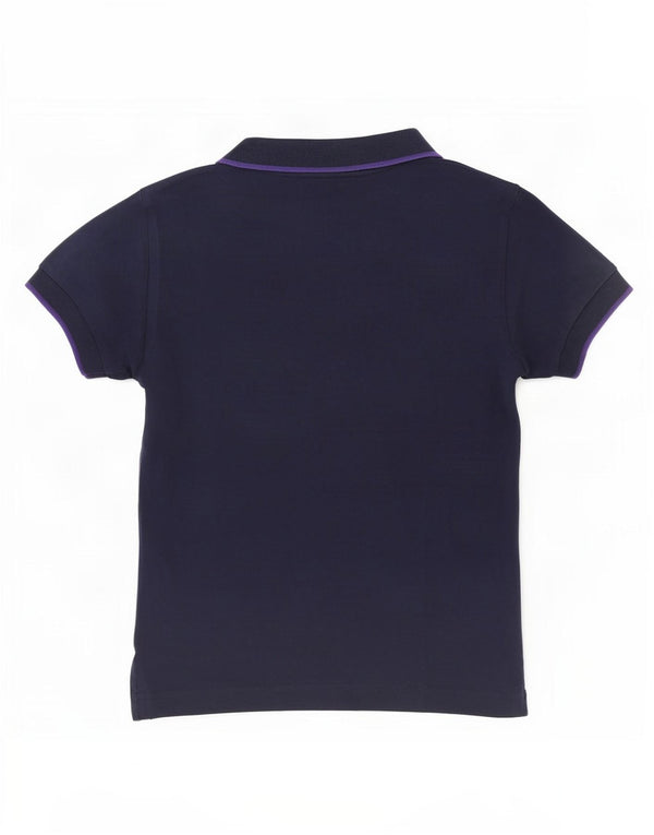 Polo feminino Piero Guidi Reino Unido 10 pequeno algodão azul marinho