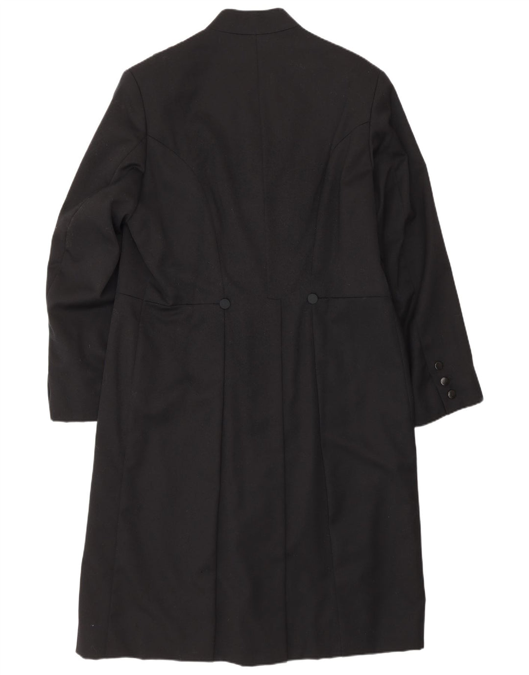 Jaqueta Blazer Vintage Masculina Fraque Reino Unido 38 Médio Preto