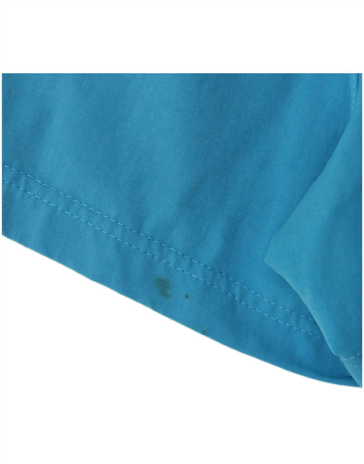 Shorts de natação masculinos Adidas grande poliéster azul