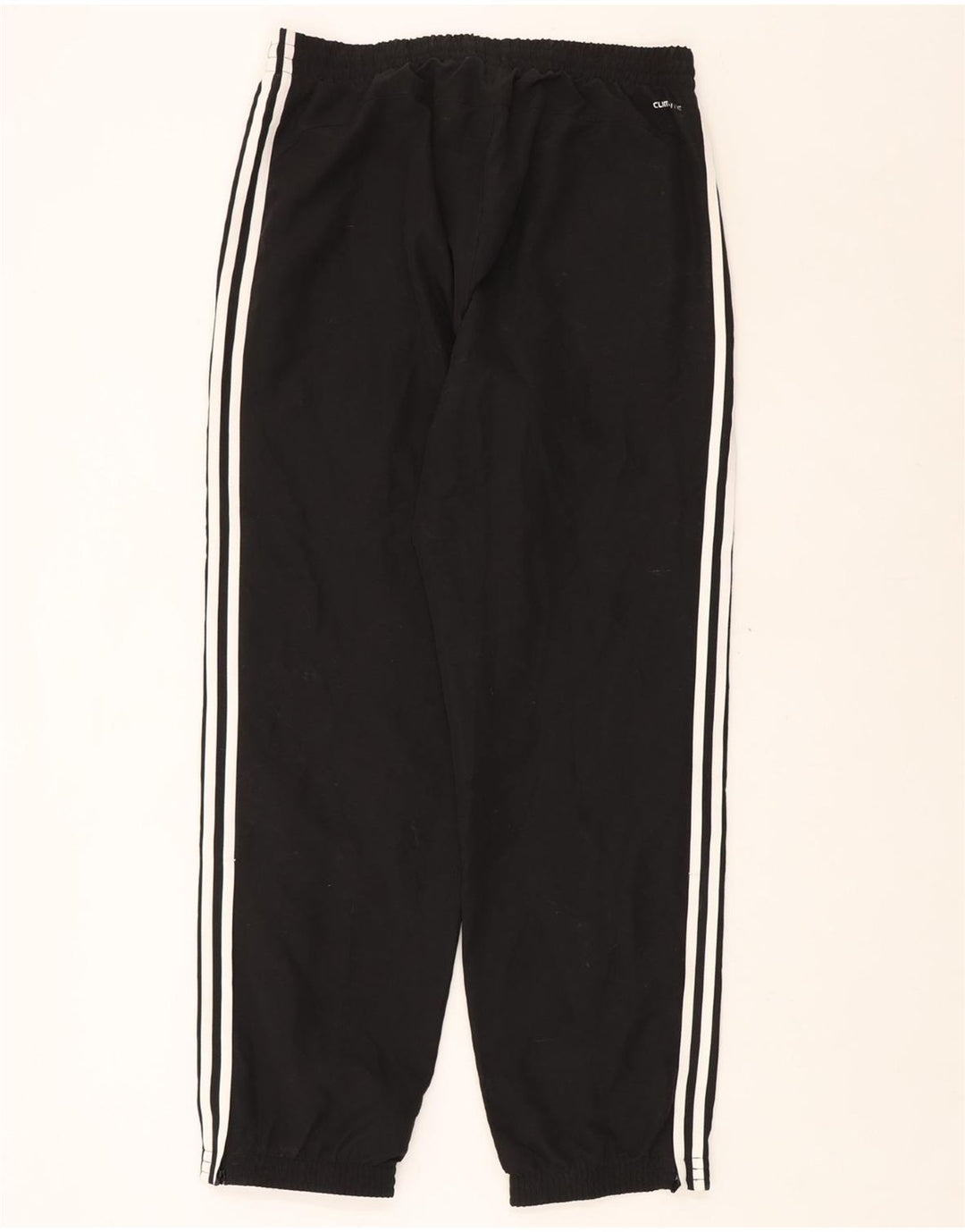ADIDAS Mens Climalite Calças de treino Joggers Grande Poliéster Preto