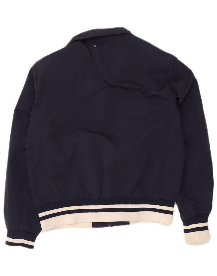Jaqueta bomber masculina Bikkembergs 9-10 anos azul marinho poliéster colorblock