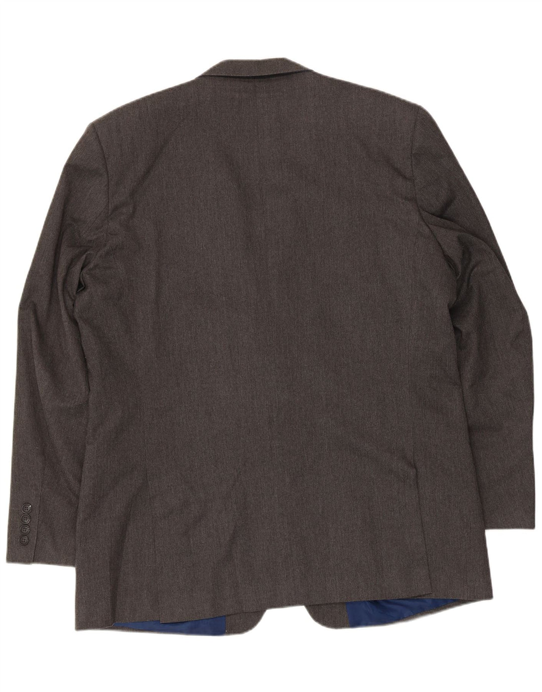 Jaqueta blazer masculina MARKS & SPENCER com 2 botões de ajuste regular Reino Unido 46 XL cinza