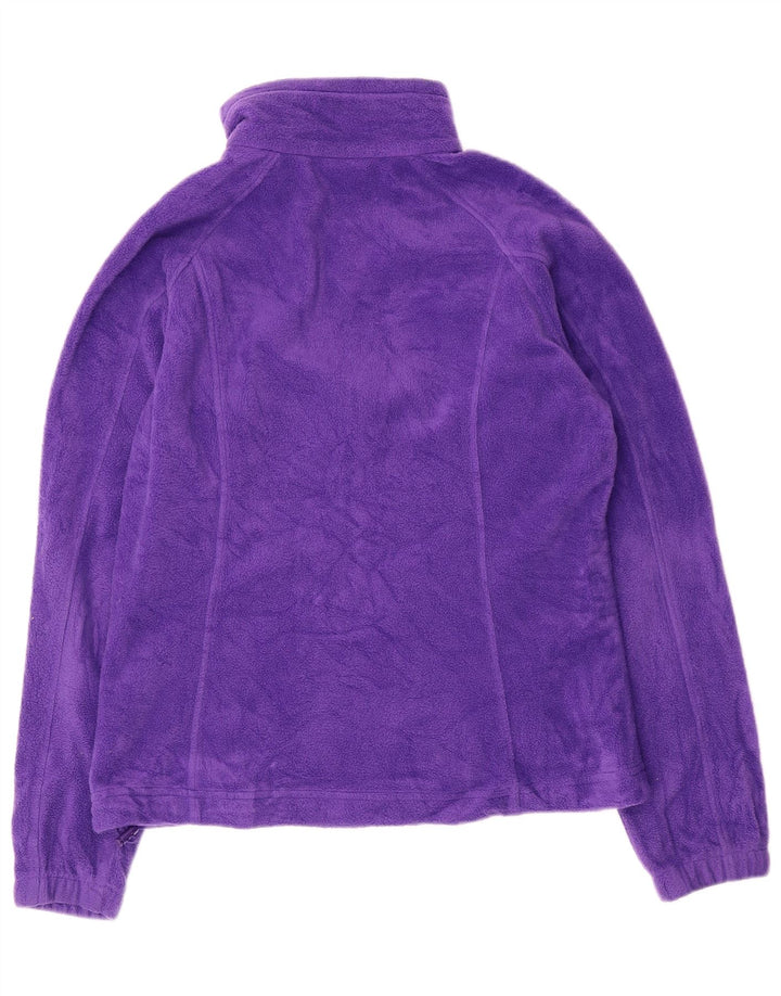 Jaqueta de lã feminina Columbia UK 14 poliéster roxo médio