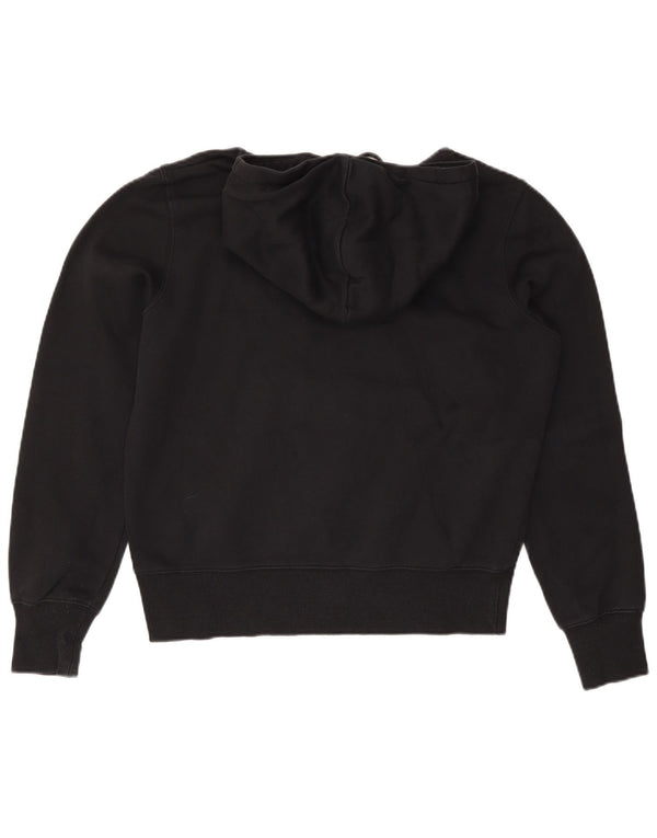 Nike Mens Hoodie Jumper Médio Algodão Preto