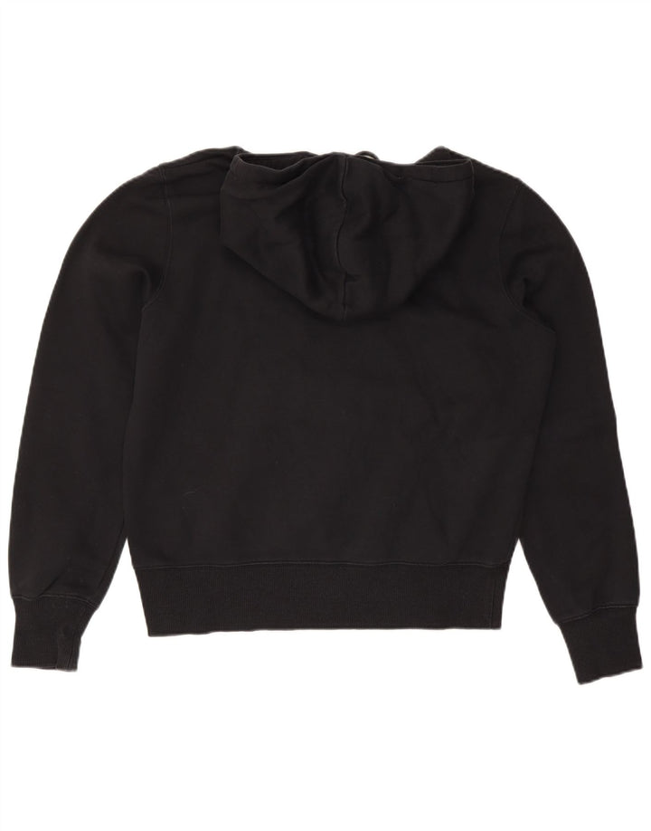 Nike Mens Hoodie Jumper Médio Algodão Preto
