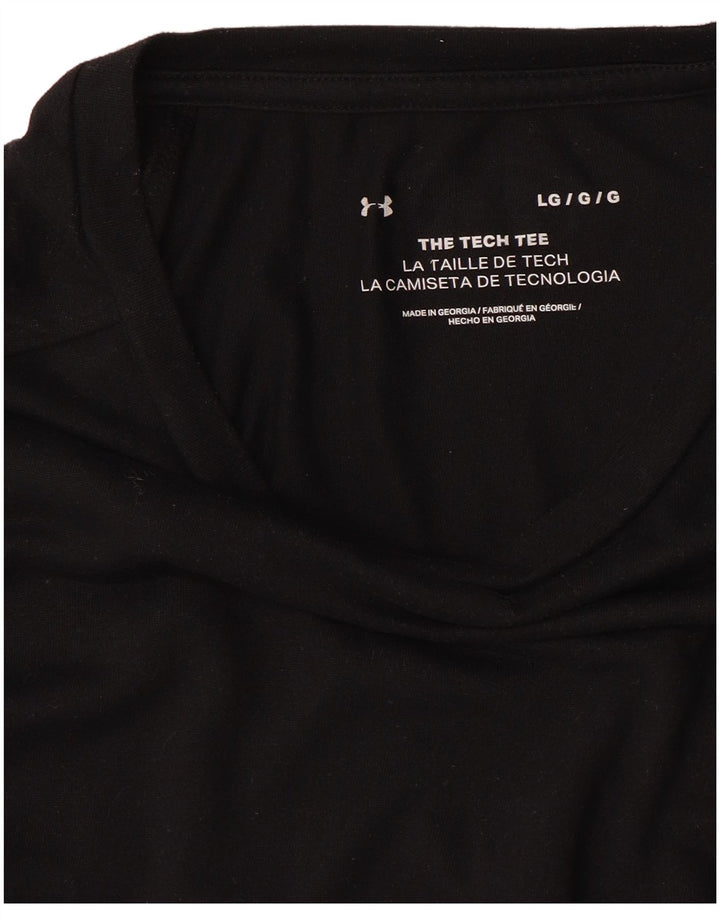 Camiseta masculina Under Armour grande preta