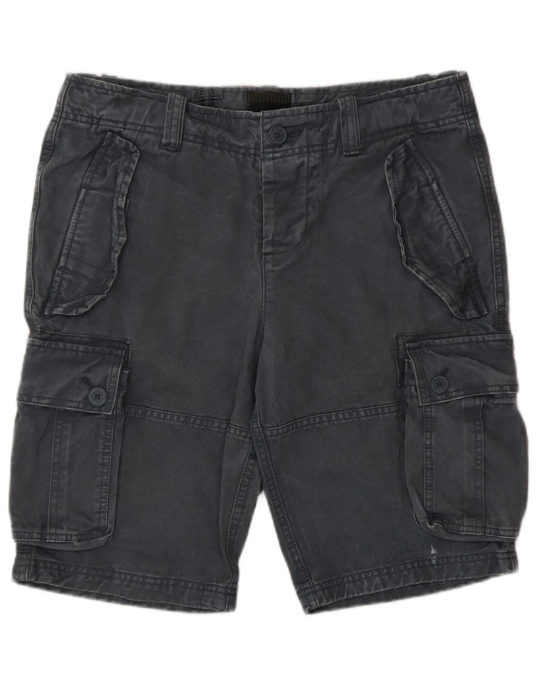 Shorts cargo masculino SUPERDRY médio W32 algodão cinza