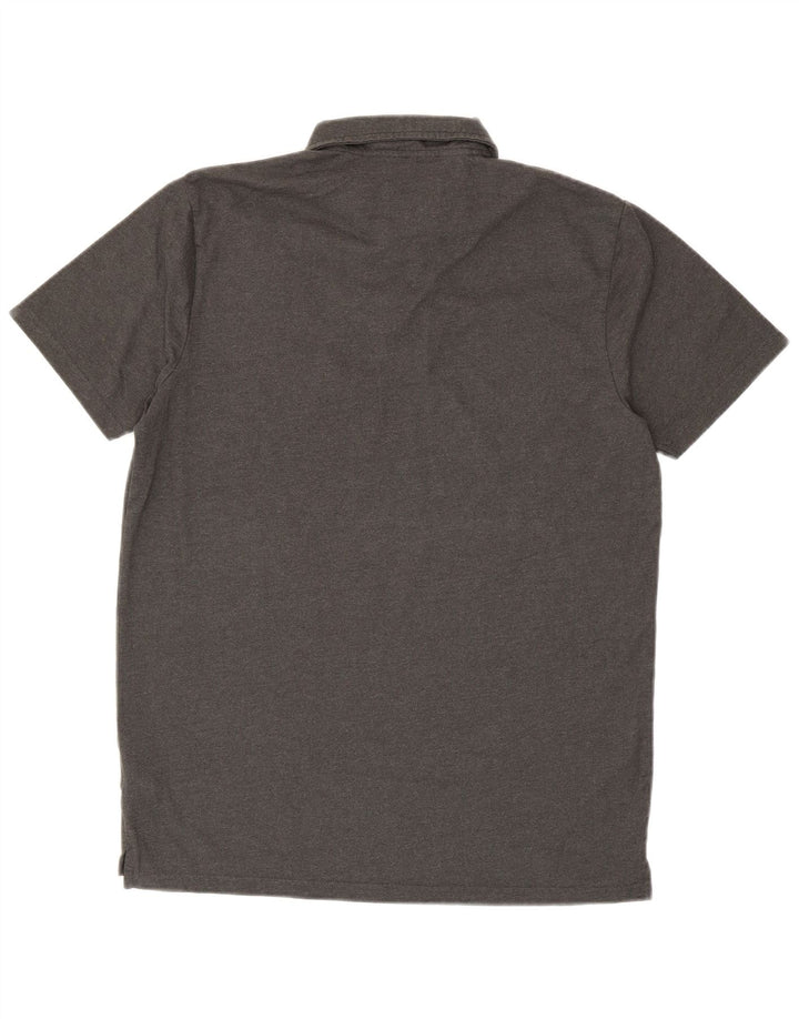 Camisa polo masculina WEIRD FISH algodão cinza médio