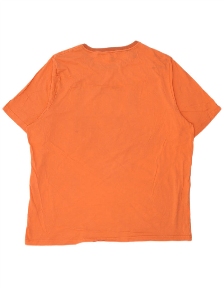 Camiseta Puma Masculina Valencia Graphic Top 2XL Laranja