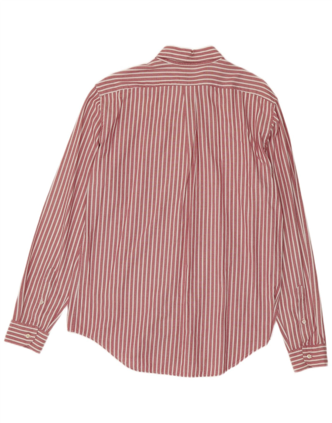 Camisa masculina Avirex XL listrada vermelha de algodão