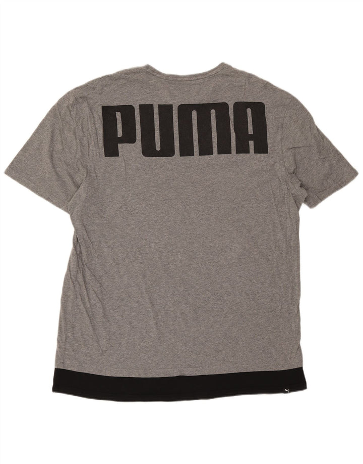 Camiseta Puma Masculina Graphic Top XL Cinza